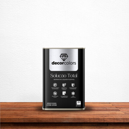 Tinta Borracha Liquida Solução Total - Decor Colors - Branco, 21,5kg