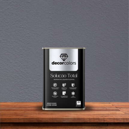 Tinta Borracha Liquida Solução Total - Decor Colors - Poseidon, 21,5kg