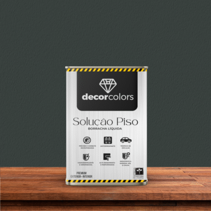 Tinta Solução Piso Premium - Decor Colors - Cinza Escuro, 18 L
