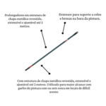 Prolongador Telescópico Atlas 1600 — 2,00 m - Imagem 3