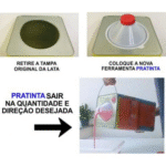 Tampa Pratinta – Tampa Dosadora Antiderramamento p/ Latas de Tinta - Imagem 6